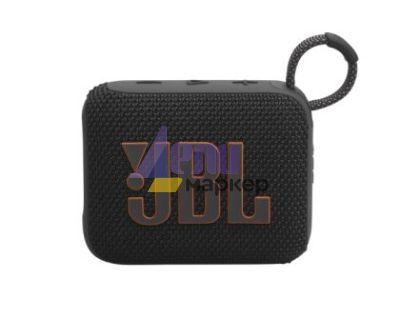 Тонколони JBL GO 4 BLK Ultra-portable waterproof and dustproof Speaker