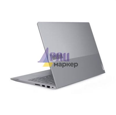 Лаптоп Lenovo ThinkBook 14 G8 Intel Core Ultra 7 255H (up to 5.1GHz, 24MB), 16GB DDR5-5600, 512GB SSD, 14" WUXGA (1920x1200) IPS AG, Integrated Graphics, 1080p&IR Cam, Backlit KB, 3 cell, WLAN, BT, FPR, DOS, 3Y CCI