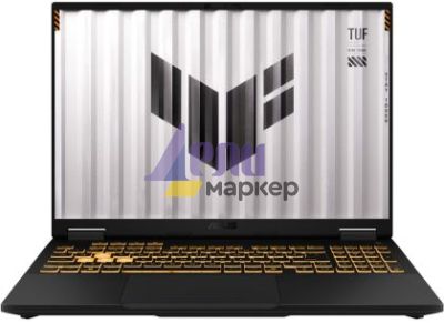 Лаптоп Asus TUF F16 FX608JMR-RV024,Intel i7 14650HX 2.2 GHz (30MB Cache, up to 5.2 GHz, 16 cores, 24 Threads)16.0  WUXGA 1920X1200 16:10 Bend+300nits, AG,165z,16GB DDR5 5600 so-dim ,1TB PCIe 4.0,RTX 5060 8GB GDDR7, Wi-Fi 6e,Backlit Chiclet Keyboard 1-Zone