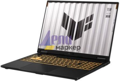 Лаптоп Asus TUF F16 FX608JMR-RV024,Intel i7 14650HX 2.2 GHz (30MB Cache, up to 5.2 GHz, 16 cores, 24 Threads)16.0  WUXGA 1920X1200 16:10 Bend+300nits, AG,165z,16GB DDR5 5600 so-dim ,1TB PCIe 4.0,RTX 5060 8GB GDDR7, Wi-Fi 6e,Backlit Chiclet Keyboard 1-Zone