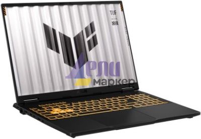 Лаптоп Asus TUF F16 FX608JMR-RV024,Intel i7 14650HX 2.2 GHz (30MB Cache, up to 5.2 GHz, 16 cores, 24 Threads)16.0  WUXGA 1920X1200 16:10 Bend+300nits, AG,165z,16GB DDR5 5600 so-dim ,1TB PCIe 4.0,RTX 5060 8GB GDDR7, Wi-Fi 6e,Backlit Chiclet Keyboard 1-Zone