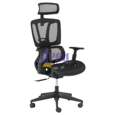 Ергономичен стол BREST - черен