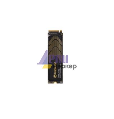 Твърд диск Transcend 2TB, M.2 2280, PCIe Gen5x4, NVMe 2.0, 3D TLC, with Dram (Graphene Heatsink)