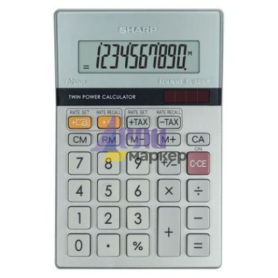 Калкулатор Sharp EL331ERB Настолен, 10-разряден