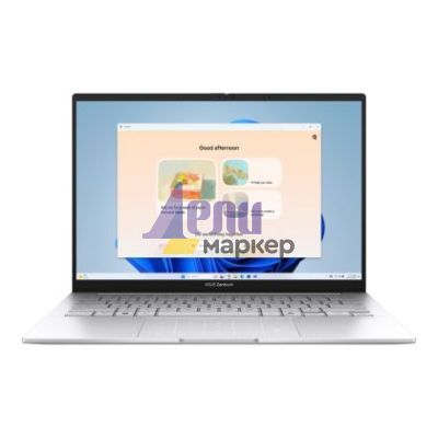 Лаптоп Asus Zenbook UX3405CA-QL278, INTEL ARL H  Ultra 5, 14 " OLED,(1920 x 1200) Touch , 16GB LPDDR5X,1TB  SSD, No OS,AI,  Foggy Silver + Stylus