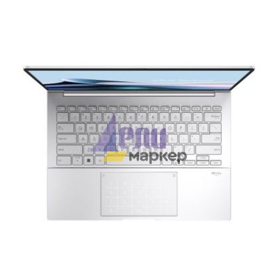 Лаптоп Asus Zenbook UX3405CA-QL278, INTEL ARL H  Ultra 5, 14 " OLED,(1920 x 1200) Touch , 16GB LPDDR5X,1TB  SSD, No OS,AI,  Foggy Silver + Stylus
