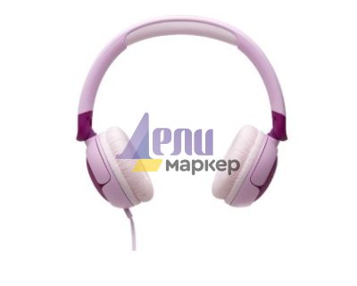 Слушалки JBL JR320 Wired on-ear kids headphones, Purple