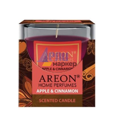 Ароматна свещ Ареон Ябълка и Канела 120 g