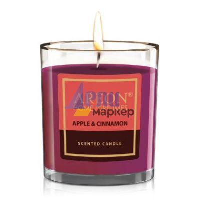 Ароматна свещ Ареон Ябълка и Канела 120 g