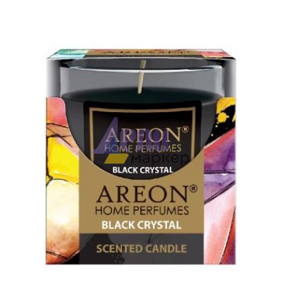 Ароматна свещ Ареон Черен Кристал 120 g