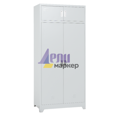 Метален шкаф Carmen CR-1229 GR - сив