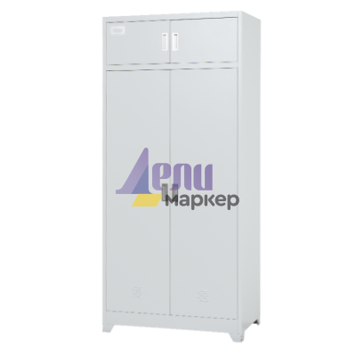 Метален шкаф Carmen CR-1229 GR - сив