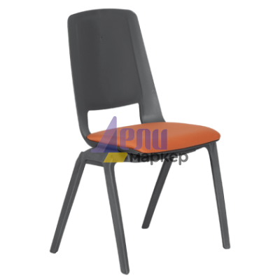 Посетителски стол LIMBER - оранжев