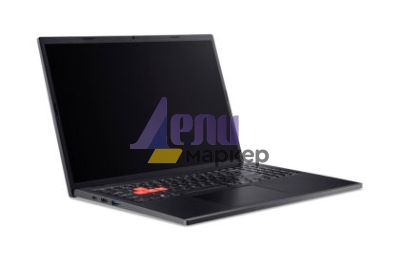 Лаптоп Acer Nitro Lite 16, NL16-71G-7859, Intel Core i7-13620H (10C/16T, up to 4.90GHz, 24 MB), 16" WUXGA (1920x1200)IPS, 165Hz, 16GB DDR5(2x8),512GB PCIe NVMe SSD, GeForce RTX 4050 6GB GDDR6, Wi-Fi 6, BT 5.1, 2M FHD Cam, KB Backlight, No OS, Black