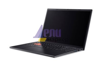 Лаптоп Acer Nitro Lite 16, NL16-71G-751G, Intel Core i7-13620H (10C/16T, up to 4.90GHz, 24 MB), 16" WUXGA (1920x1200)IPS, 165Hz, 16GB DDR5(2x8), 512GB PCIe NVMe SSD, GeForce RTX 3050 6GB GDDR6, Wi-Fi 6,BT 5.1, 2M FHD Cam, KB Backlight, No OS, Black