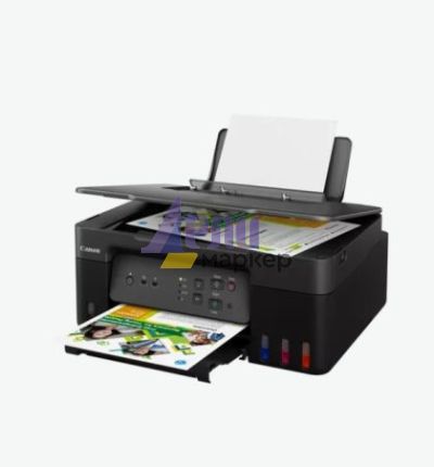Мастилоструйно многофункционално устройство Canon PIXMA G3430 All-In-One, Black + Canon GI-41 BK