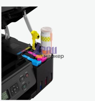 Мастилоструйно многофункционално устройство Canon PIXMA G3470 All-In-One, Black + Canon GI-41 BK