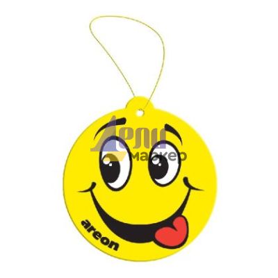 Ароматизатор за кола Ареон Smile Тути Фрути, хартиен