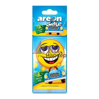 Ароматизатор за кола Ареон Smile Свеж Въздух, хартиен