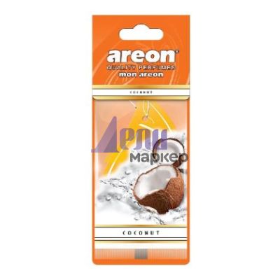 Ароматизатор за кола Ареон Мон Кокос, хартиен
