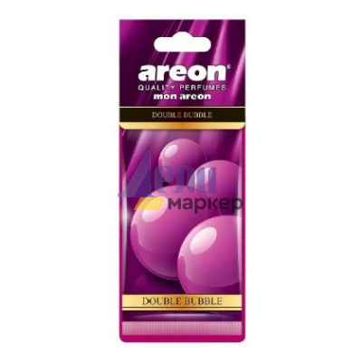 Ароматизатор за кола Ареон Мон Двоен Бъбъл, хартиен
