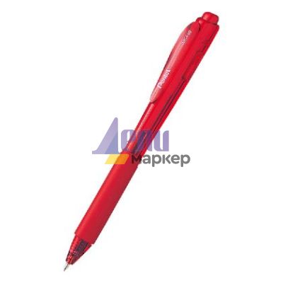 Автоматичен ролер Pentel EnerGel BL107 0.7 mm червен