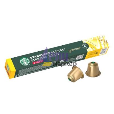 Кафе капсула STARBUCKS® by Nespresso® Blonde Espresso Roast DECAF 10 бр., съвместими с Nespresso®