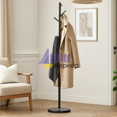 Закачалка за дрехи KISA - черна