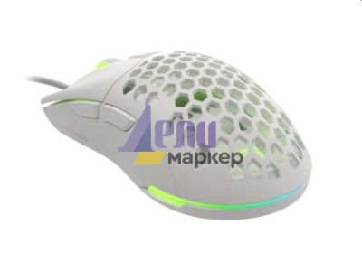Мишка Genesis Gaming Mouse Krypton 8000DPI RGB Ultralight White PAW3333