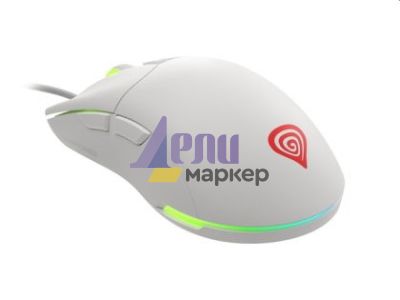 Мишка Genesis Gaming Mouse Krypton 8000DPI RGB Ultralight White PAW3333