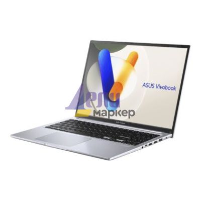 Лаптоп Asus Vivobook X1605VA-SH2192, Intel i5-13420H  2.1 GHz (12MB Cache, up to 4.6 GHz, 8 cores, 12 Threads)),16.0 OLED WUXGA(WU) 1920X1200 16:10 Bend+300nits Glare ,16GB DDR4, SSD 1 TB M2 ssd, No OS, Cool Silver