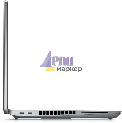 Лаптоп Dell Precision 3571, Intel Core i7-12700H vPro (24 MB, 14 cores, 2.30 GHz to 4.70 GHz), 15.6" FHD 1920x1080, 400 nits, IR Cam, 16 GB, 1 x 16, 4800MHz, DDR5, M.2 2280 512 GB PCIe x4 NVMe, NVIDIA T600, 4 GB, GDDR6, Wi-Fi 6E, BTM Win 11 Pro, 3Y PS