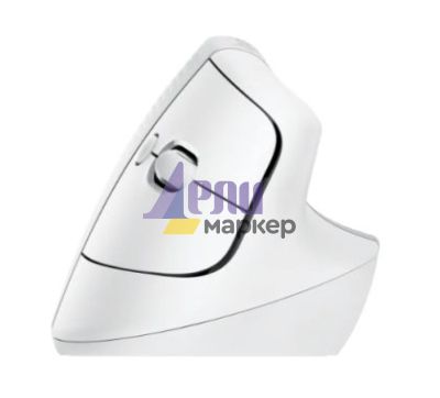 Мишка Logitech Lift for Mac Vertical Ergonomic Mouse - OFF-WHITE/PALE GREY - EMEA