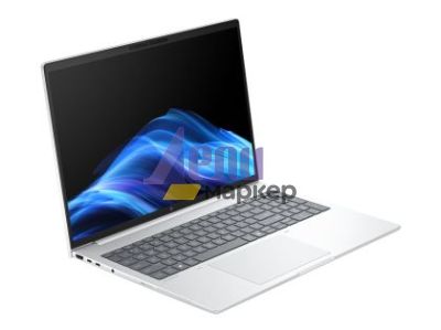 Лаптоп HP EliteBook 8 G1i AI 16" Glacier Silver, Ultra 7-255U(up to 5.2GH/12MB/12C), 16" WUXGA AG 300nits, 32GB 5600Mhz 1DIMM, 1TB PCIe SSD, WiFi 7 + BT 5.4, Backlit Kbd, FPR, Smart Card Reader, 3C Batt, Win 11 Pro, 3Y Offsite