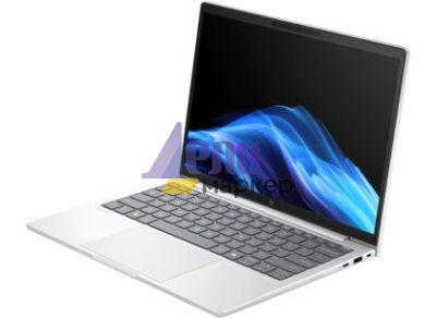 Лаптоп HP EliteBook 8 G1i AI 13" Pike Silver, Ultra 7-255U(up to 5.2GH/12MB/12C), 13.3" WUXGA AG 400nits, 32GB On-board, 1TB PCIe SSD, WiFi 7 + BT 5.4, Backlit Kbd, FPR, Smart Card Reader, 3C Batt, Win 11 Pro, 3Y Offsite