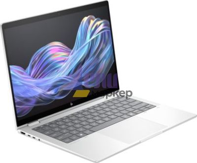 Лаптоп HP EliteBook X Flip G1i AI 14" Glacier Silver, Ultra 7-258V(up to 4.8GH/12MB/8C), 14" WUXGA AG 800nits Touch, 32GB On-board, 1TB PCIe SSD, HP R15 5G Solution WWAN, WiFi 7 + BT 5.4, FPR, Backlit Kbd, 6C Batt, Win 11 Pro, 3Y Offsite