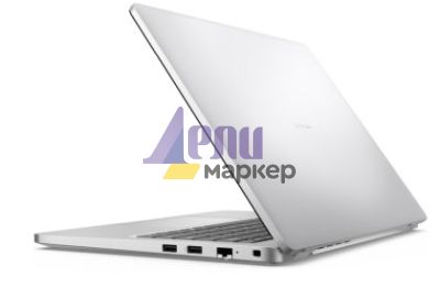 Лаптоп Dell Pro 14 PC14255, AMD Ryzen AI 7 PRO 350, 16GB, 1TB, 14.0" FHD+, AMD Radeon 860M, FgrPr, FHD, IR Cam, Mic, WLAN + BT, Backlit Kb, 3 Cell, W11Pro, Platinum silver, 3Y PS