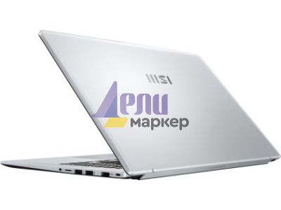 Лаптоп MSI Modern 15 F13MG, i5-1334U (10C/12T, up to 4.60 GHz, 12 MB) , 15.6" FHD (1920x1080), IPS-Level, Iris Xe Graphics, 16GB DDR4 2x8 (3200MHz), 512GB PCIe Gen4x4 SSD, Intel Wi-Fi 6E, BT v5.3, Backlit KBD White, Copilot Key, 3 cell, Platinum Gray, NO