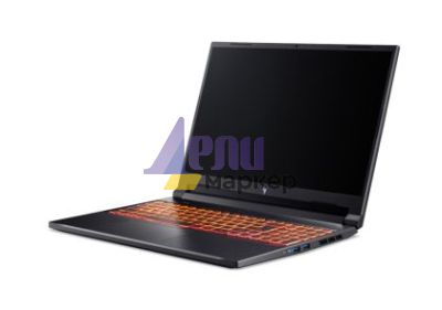 Лаптоп Acer Nitro 16, ANV16-42-R9MV, AMD Ryzen 7 260 , 16" WQXGA (1920x1200)IPS 180Hz, 1*16GB DDR5 (1 slot free),  1024GB PCIe NVMe SSD, GeForce RTX 5060 8GB GDDR7, Wifi 802.11e, BT 5.3, No Os, Black