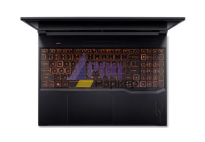 Лаптоп Acer Nitro 16, ANV16-42-R9MV, AMD Ryzen 7 260 , 16" WQXGA (1920x1200)IPS 180Hz, 1*16GB DDR5 (1 slot free),  1024GB PCIe NVMe SSD, GeForce RTX 5060 8GB GDDR7, Wifi 802.11e, BT 5.3, No Os, Black