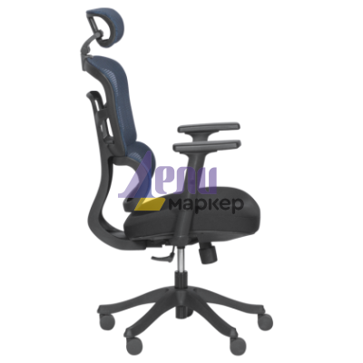 Ергономичен стол Carmen 7582 - син-черен