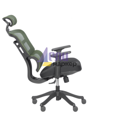 Ергономичен стол Carmen 7582 - зелен-черен