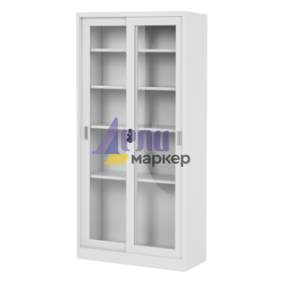 Метален шкаф Carmen CR-1002 GR - сив