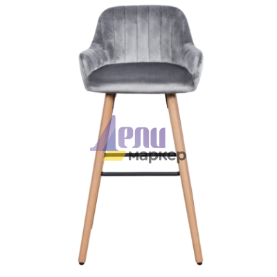 Бар стол Carmen 3082 - сив