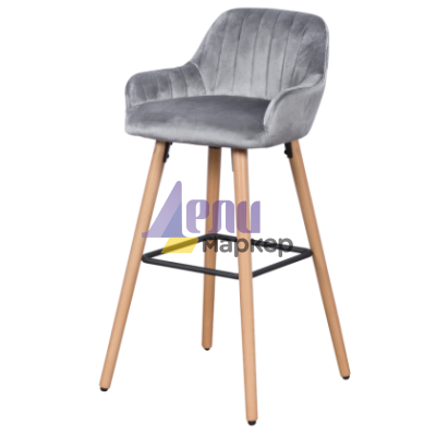 Бар стол Carmen 3082 - сив