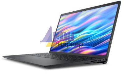 Лаптоп Dell 15 DC15250, Intel Core i5-1334U (10 cores, up to 4.60 GHz), 15.6" FHD (1920x1080) 120Hz WVA AG, 16GB, 16GBx1, DDR4, 2666 MT/s, 512GB M.2 PCIe NVMe, Intel UHD Graphics, HD RGB cam, Wi-Fi 6, Ubuntu, Bulgarian kbd, Carbon Black (Plastic), 3Y PS