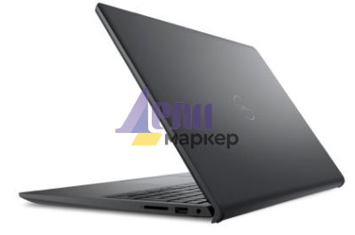 Лаптоп Dell 15 DC15250, Intel Core i5-1334U (10 cores, up to 4.60 GHz), 15.6" FHD (1920x1080) 120Hz WVA AG, 16GB, 16GBx1, DDR4, 2666 MT/s, 512GB M.2 PCIe NVMe, Intel UHD Graphics, HD RGB cam, Wi-Fi 6, Ubuntu, Bulgarian kbd, Carbon Black (Plastic), 3Y PS