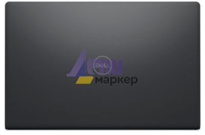 Лаптоп Dell 15 DC15250, Intel Core i5-1334U (10 cores, up to 4.60 GHz), 15.6" FHD (1920x1080) 120Hz WVA AG, 16GB, 16GBx1, DDR4, 2666 MT/s, 512GB M.2 PCIe NVMe, Intel UHD Graphics, HD RGB cam, Wi-Fi 6, Ubuntu, Bulgarian kbd, Carbon Black (Plastic), 3Y PS