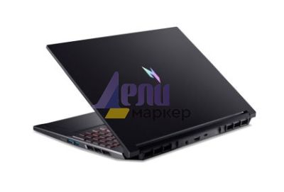 Лаптоп Acer Nitro V16, Intel  Core 9 270H(14C/20T, up to 5.80 GHz, 24MB),16" WQXGA (2560X1600) IPS 180Hz, 16GB DDR5, (1 slot free), 1000GB PCIe NVMe SSD, RTX 5070 8GB GDDR7 , WiFi 6, BT.5.2, HD Cam, Micro SD card, KB Backlit, Linux , Shale Black