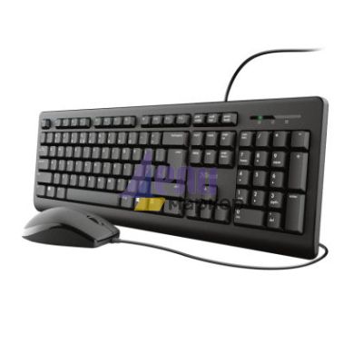 Комплект TRUST Primo Keyboard & Mouse BG Layout